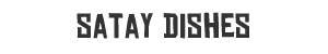 Satay Dishes
